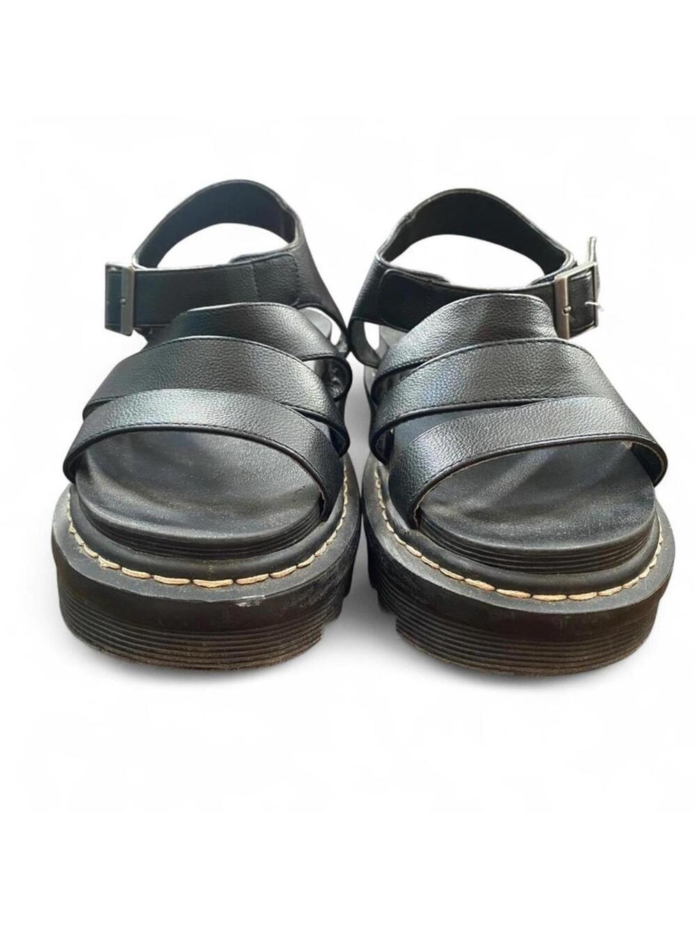 Black Strappy Sandals size 8